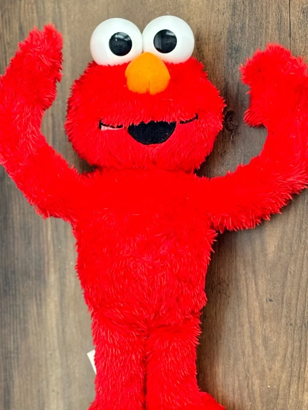 Sesame Street My Peek A Boo Elmo Plush Stuffed Toy Doll Talking Interactive WORK